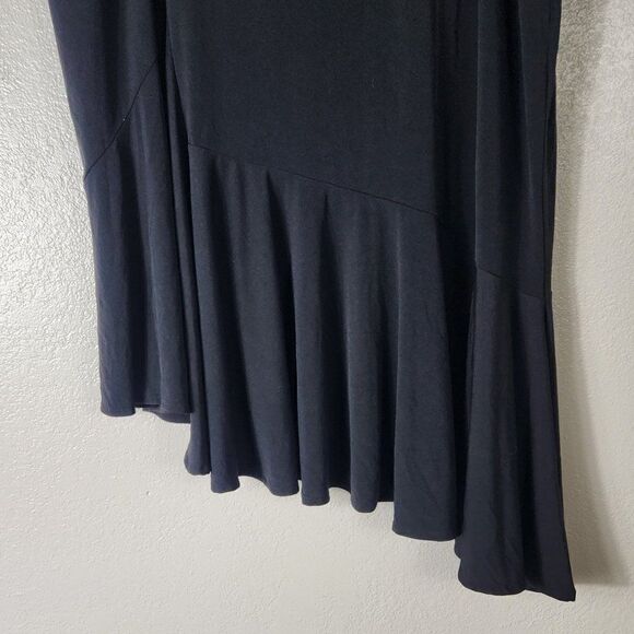 Simply Emma Black Stretch Waist Slip On Skirt Size 2X - Picture 7 of 12